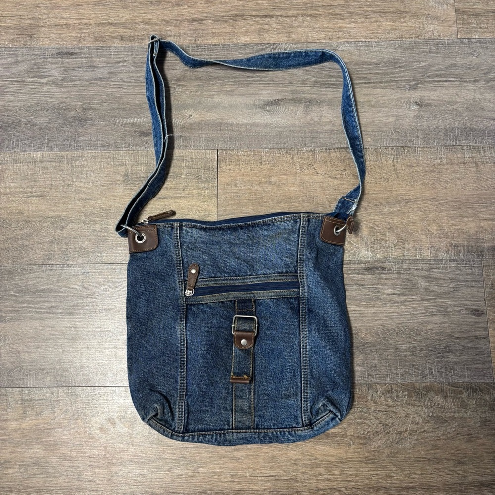 Denim Shoulder Bag